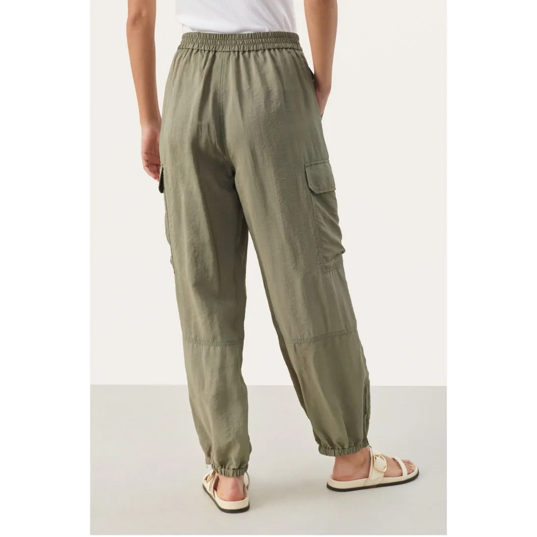 Part Two Era Cargo Trousers In Vetiver 30308457