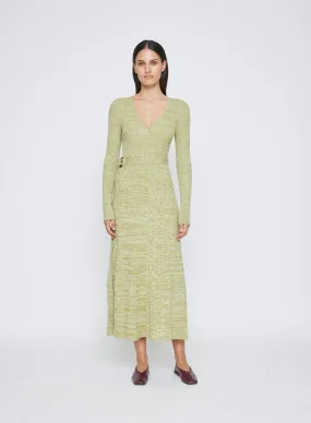 PETA DRESS (PESTO)