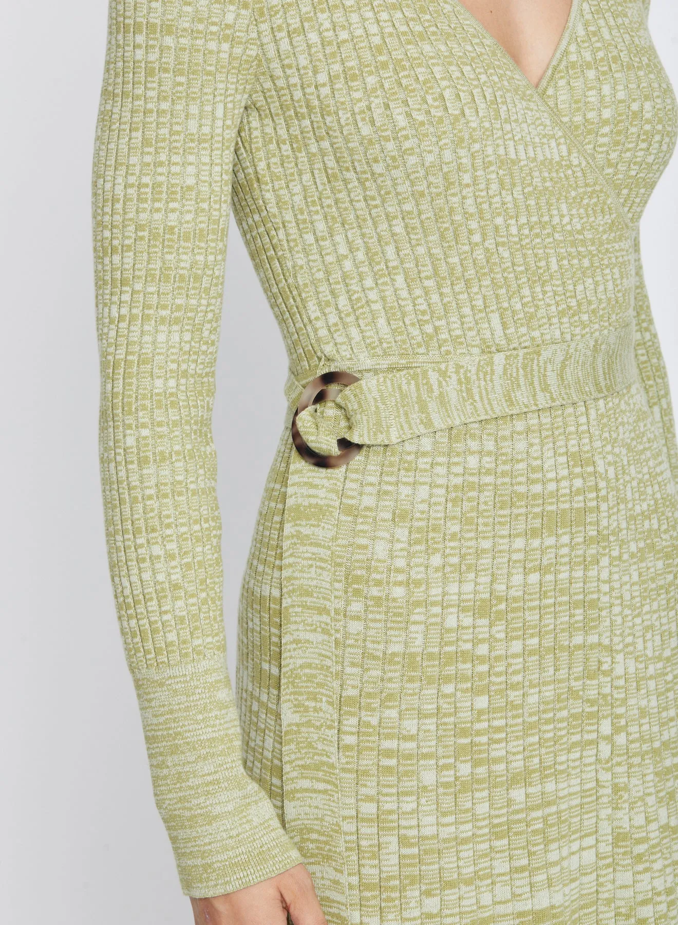 PETA DRESS (PESTO)