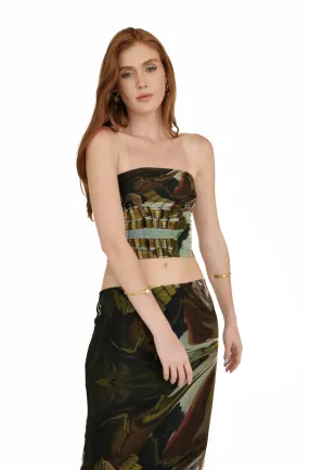 PICKLE STRAPLESS TOP