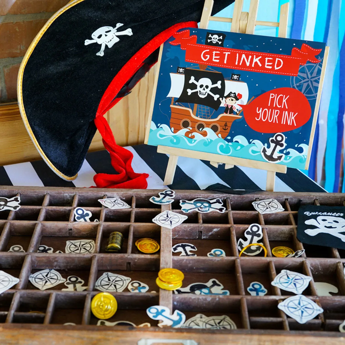 Pirate Birthday Party Set | Amazing Pirate Activities, Food & Drink Labels and Full Party Decor