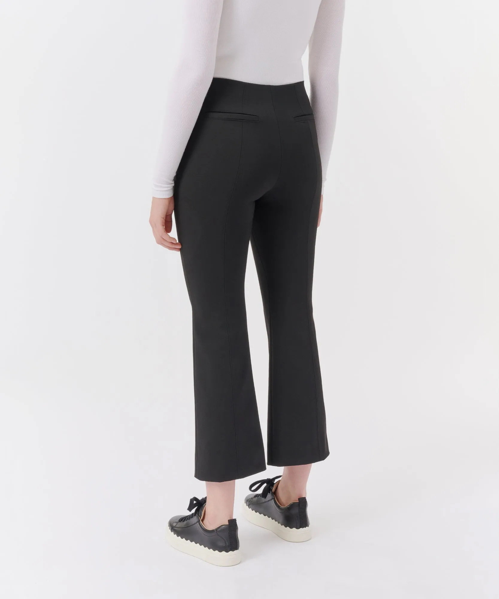 Ponte Kick Flare Pant - Black