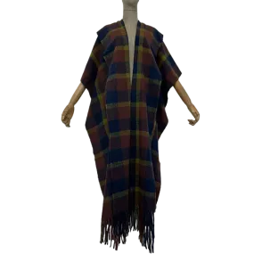 Pre Order:  Multi Tartan Plaid Maxi Cardigan - WINI