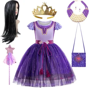 Princess Asha Halloween Dress Ups Costumes