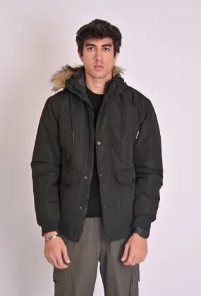 PUFFER JACKET WITH HOOD