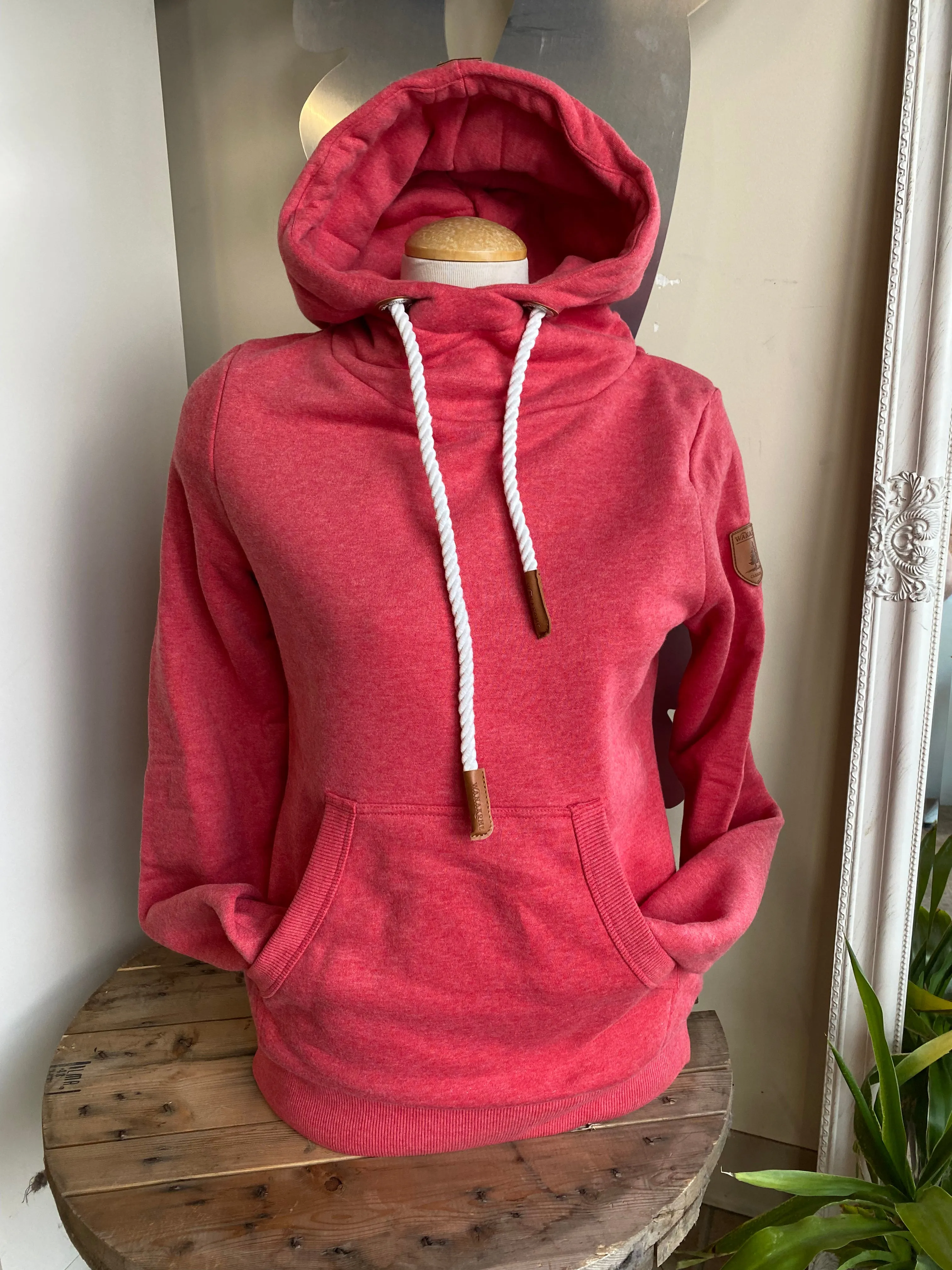 Pullover Cassy Salsa High Neck Hoodie