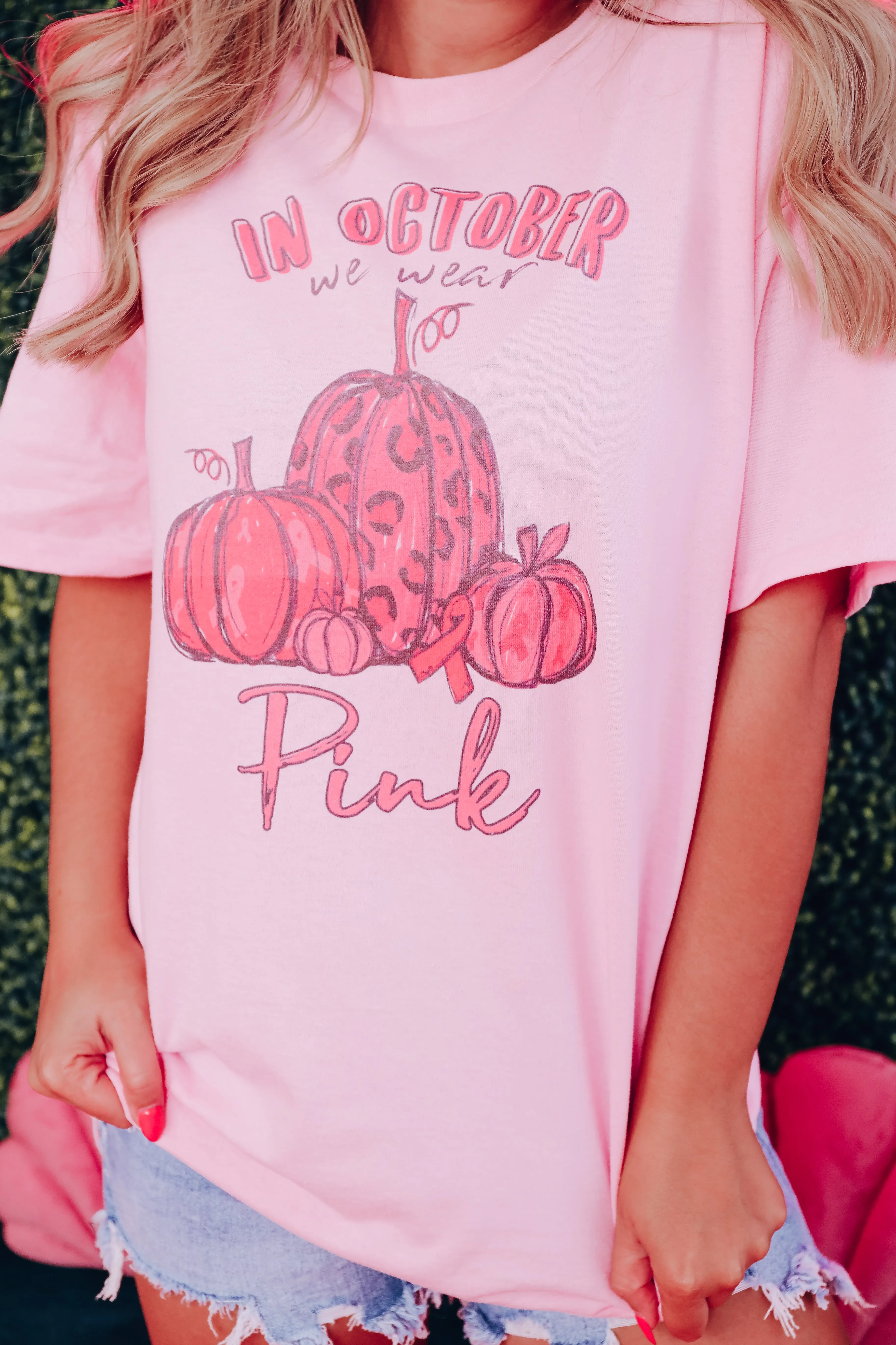 "We Wear Pink" Graphic Tee S-XL