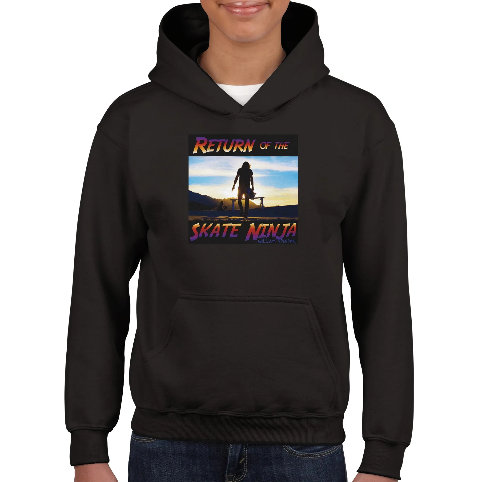 Return of the Skate Ninja - Classic Kids Pullover Hoodie