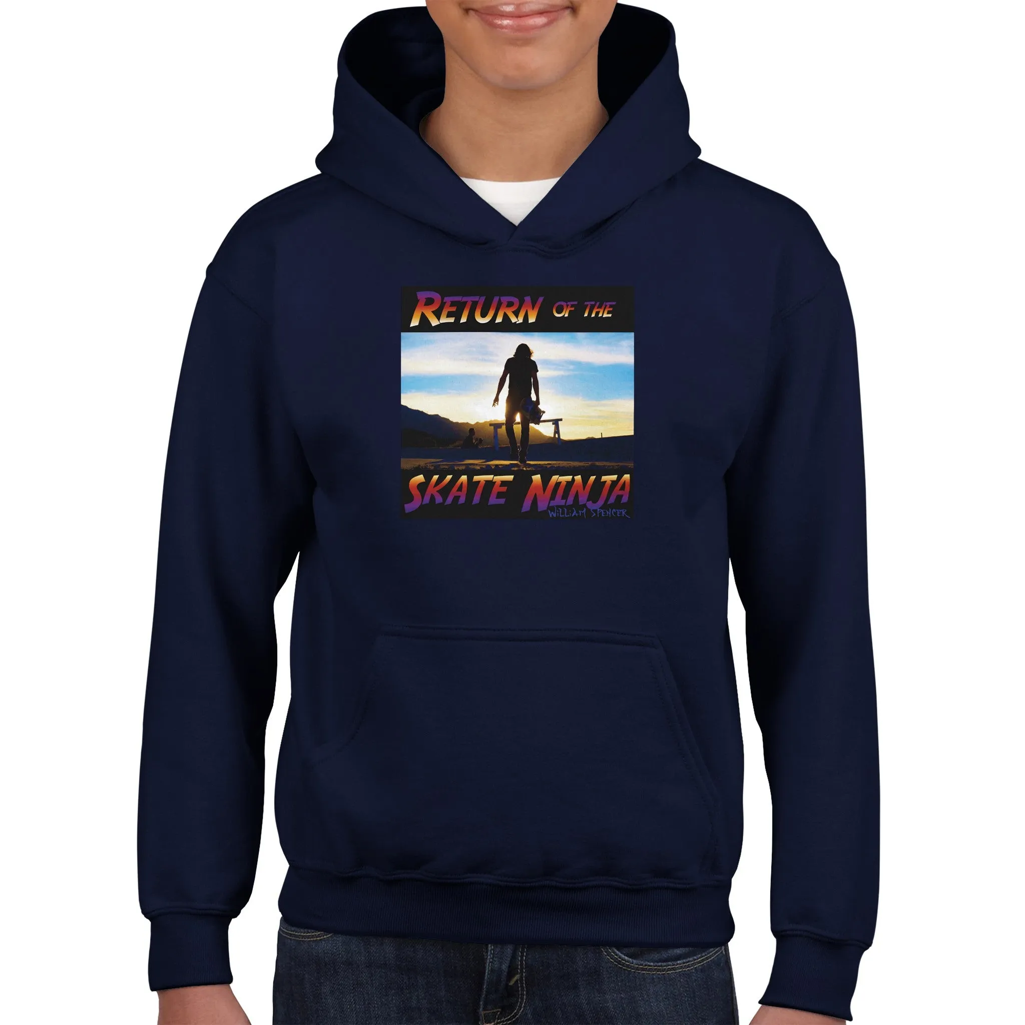 Return of the Skate Ninja - Classic Kids Pullover Hoodie