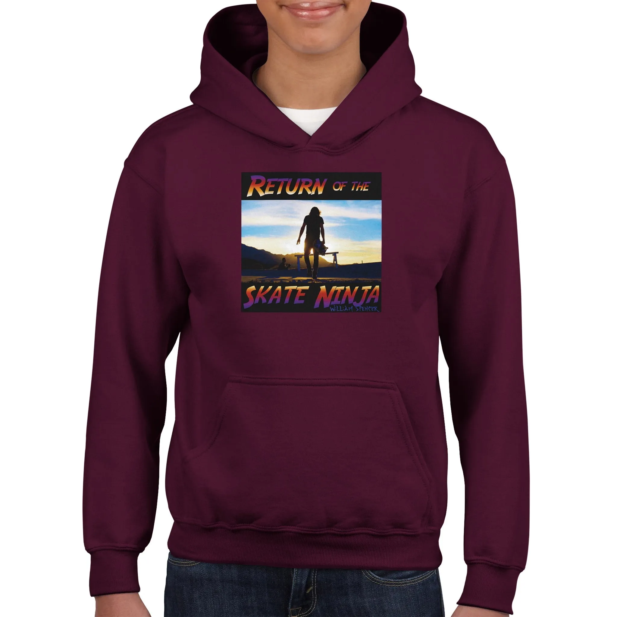 Return of the Skate Ninja - Classic Kids Pullover Hoodie