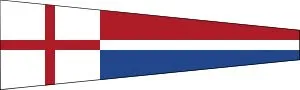 Royal Navy church vimple (pennant)