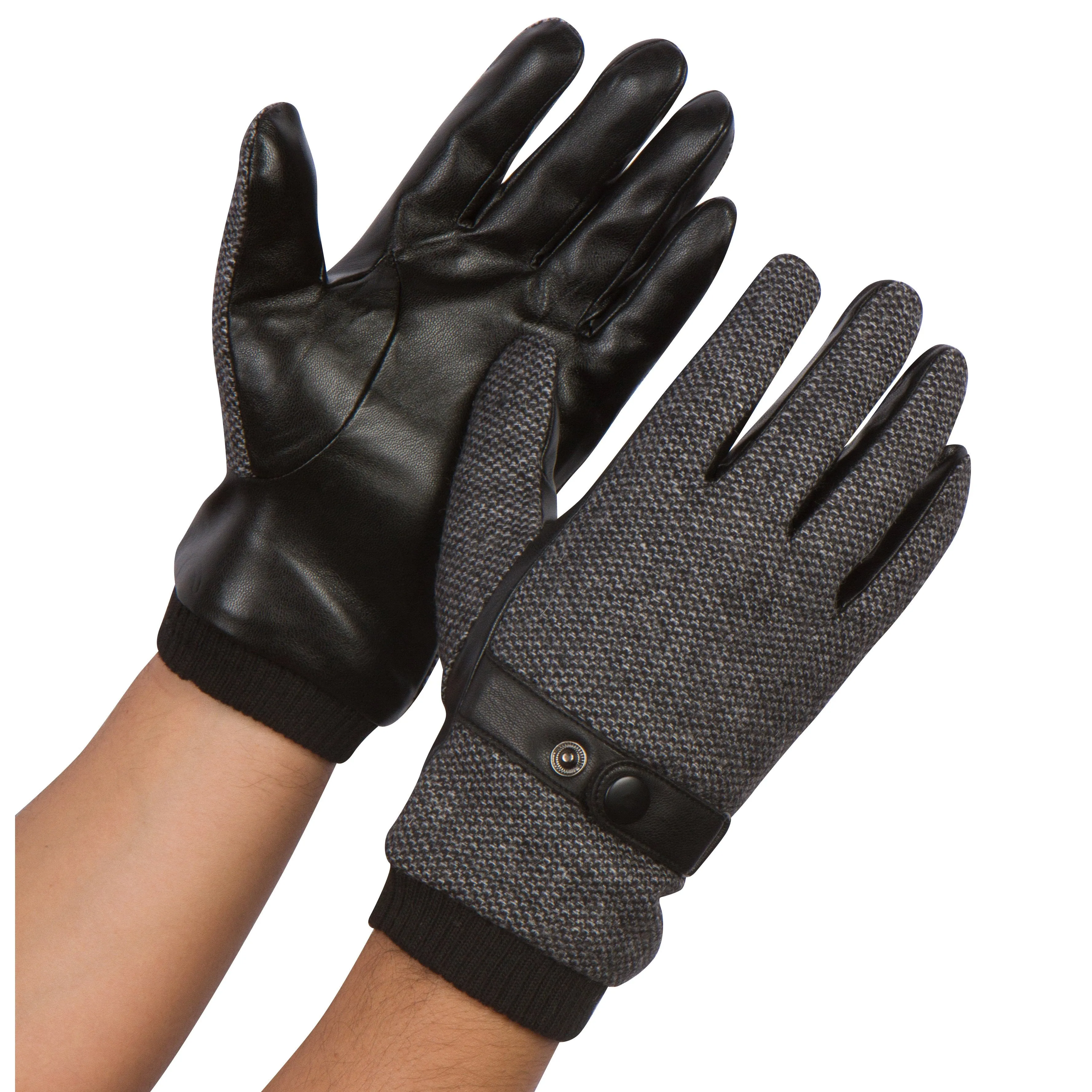 Sakkas Enes Warm Fleece Lined Driving Gloves Vegan  Minimal Commute Casual