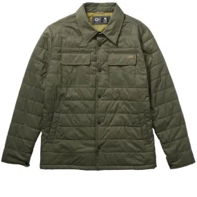 Salty Crew Barrier Shacket Jacket - Olive