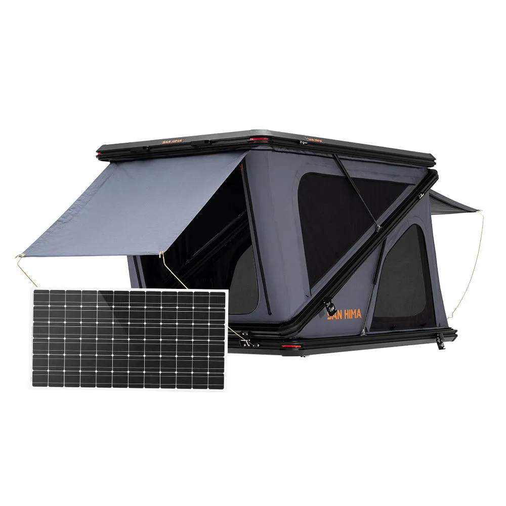 San Hima Kalbarri Z Roof Top Tent Hardshell With Ladder   250W Solar Panel