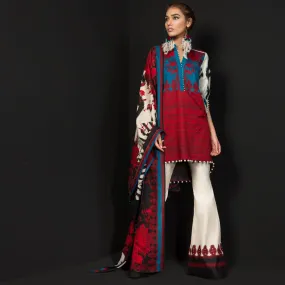 Sana Safinaz Lawn Muzlin 2018 – M22A