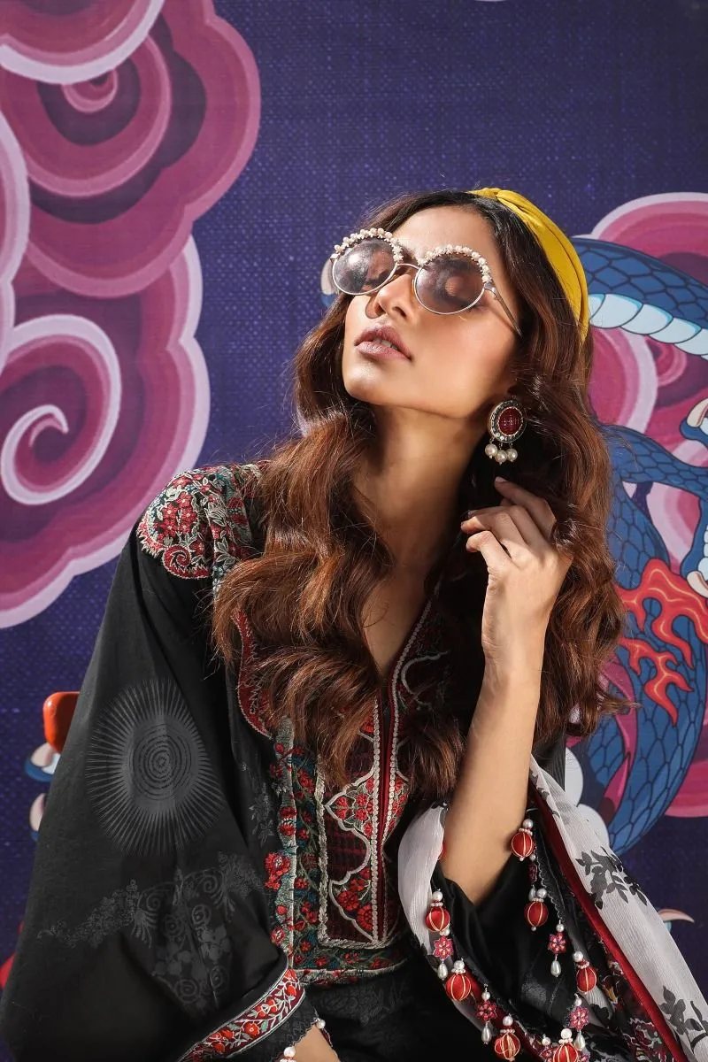 Sana Safinaz Muzlin Lawn Collection 2020 – 19A-Ci