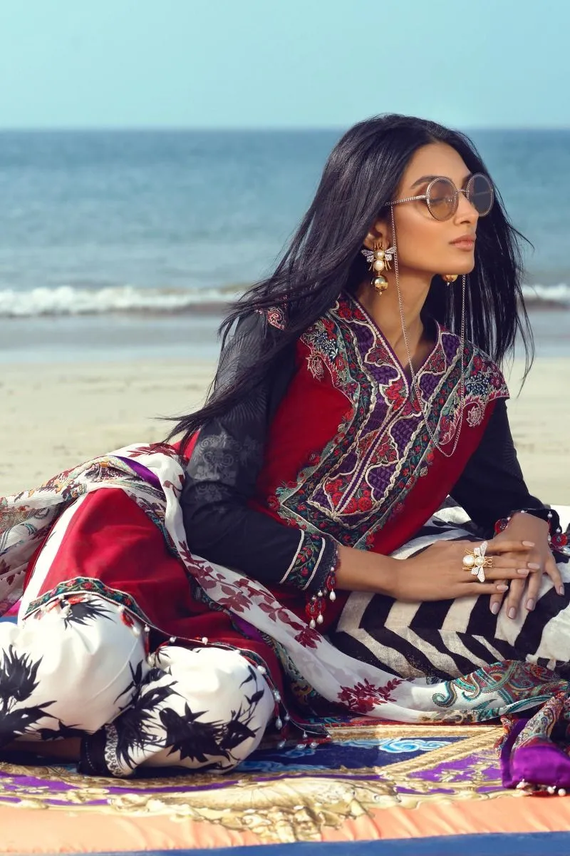 Sana Safinaz Muzlin Lawn Collection 2020 – 19B-Ci