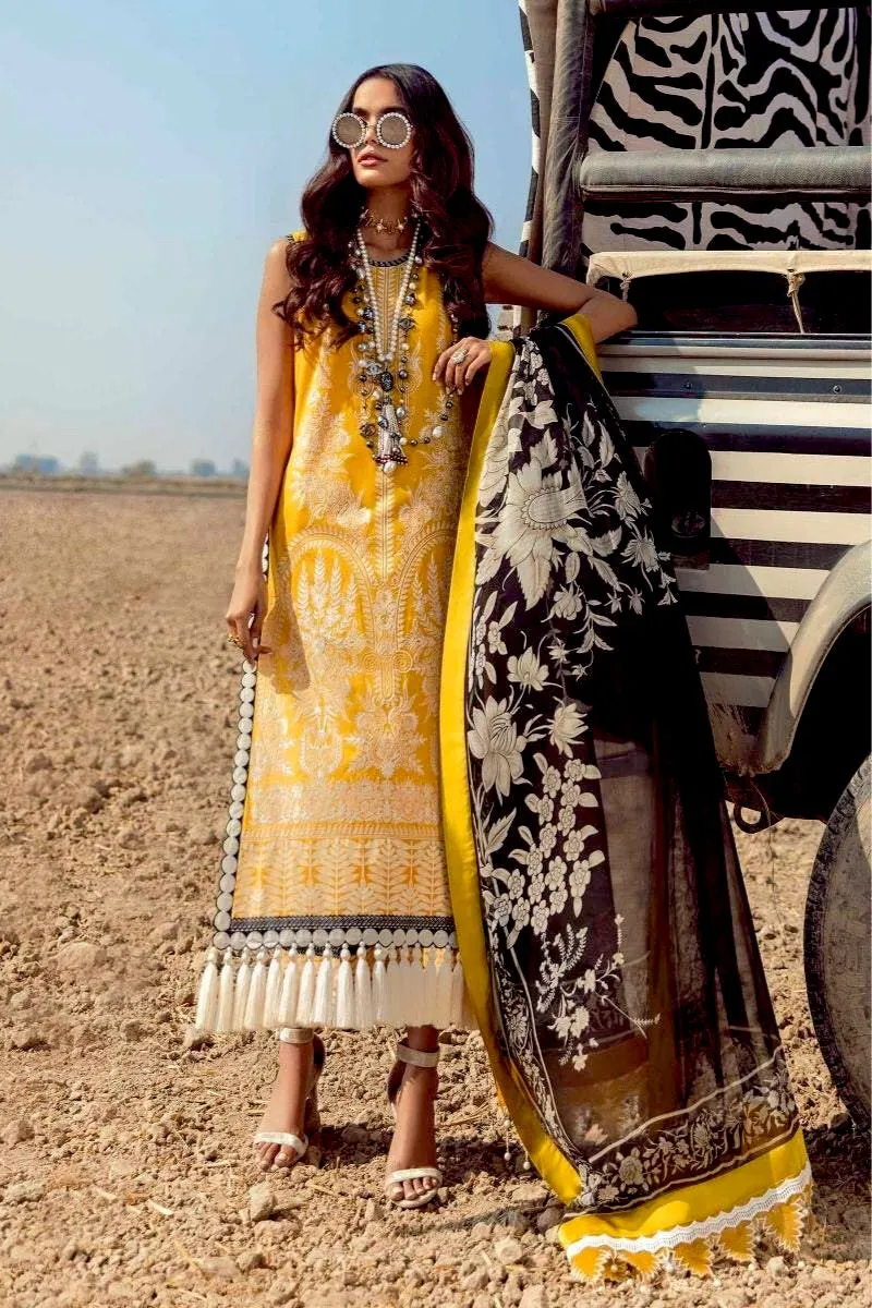 Sana Safinaz Muzlin Spring Lawn Collection 2021 – M211-001A-CJ