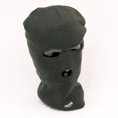 SAS-styled Balaclava in Acrylic / Thinsulate™. New. Dark Olive Green.