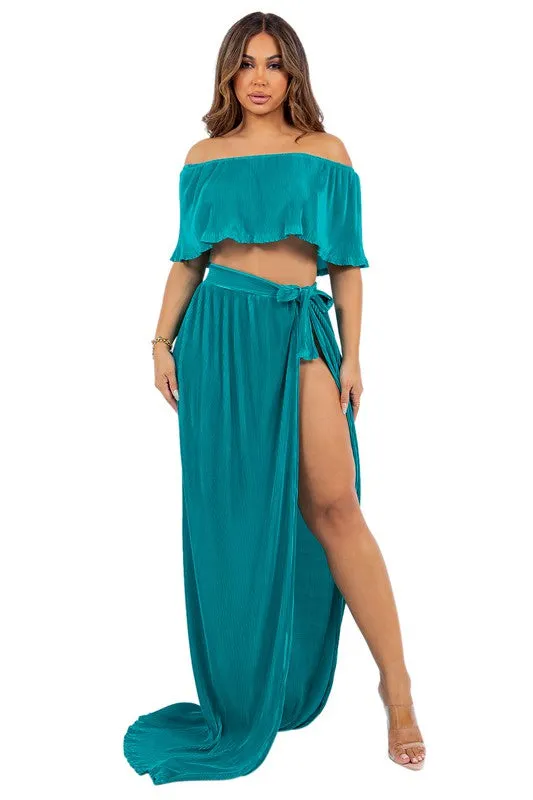 Sexy Summer Two Piece Dress Set