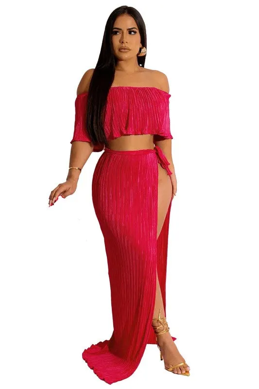 Sexy Summer Two Piece Dress Set