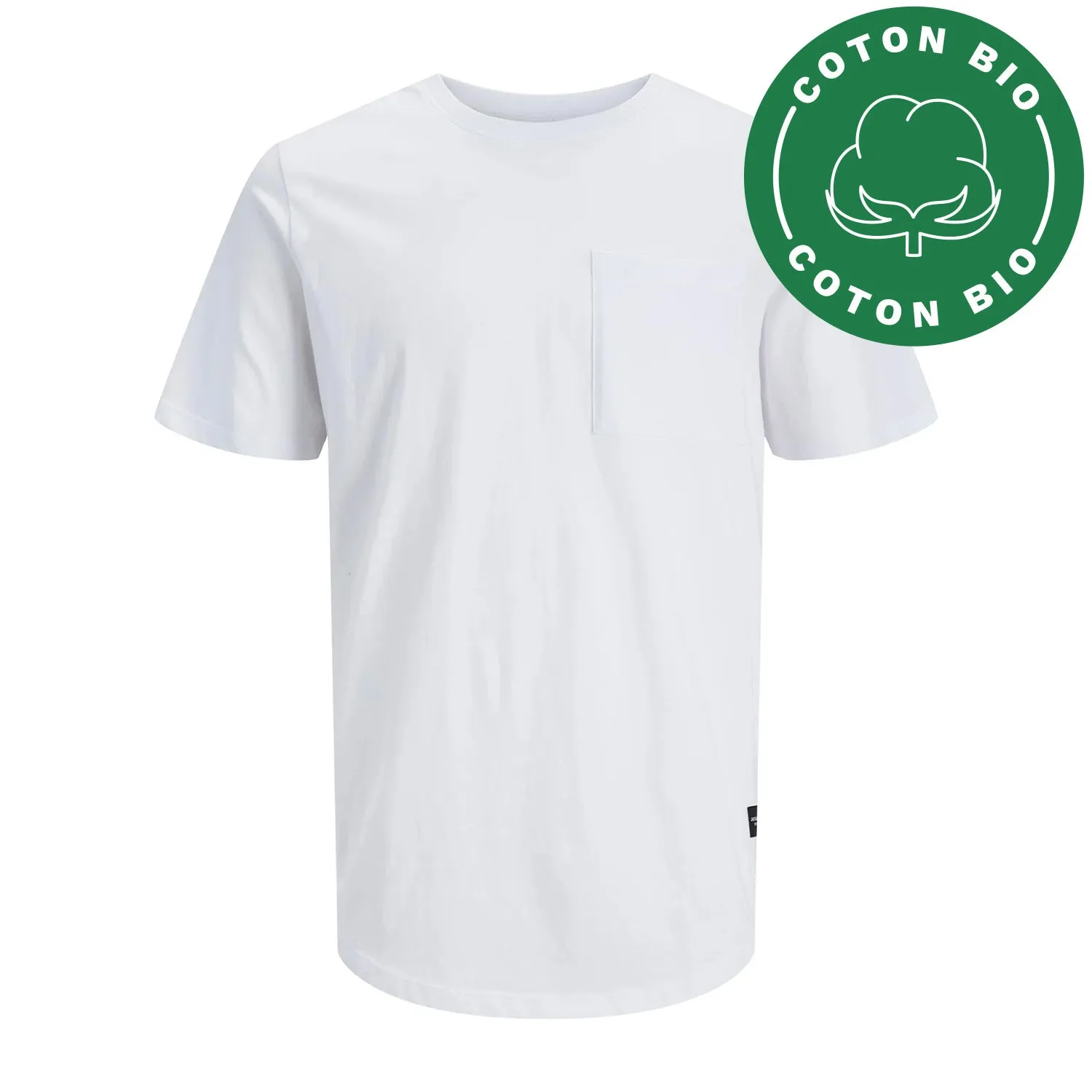 T-shirt Jack & Jones ENOA Pocket Blanc