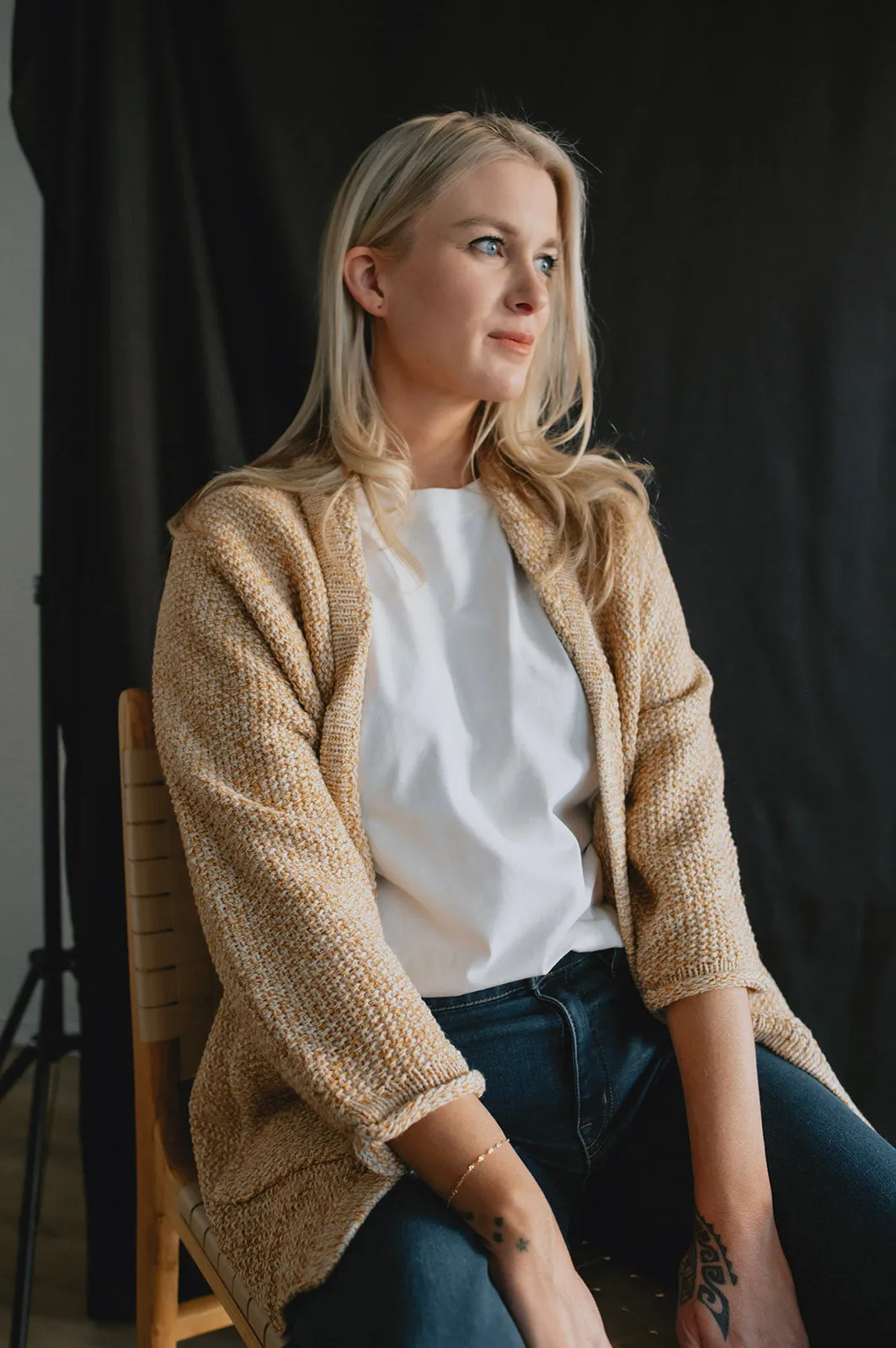 The Erinn Boyfriend Cardigan - Harvest