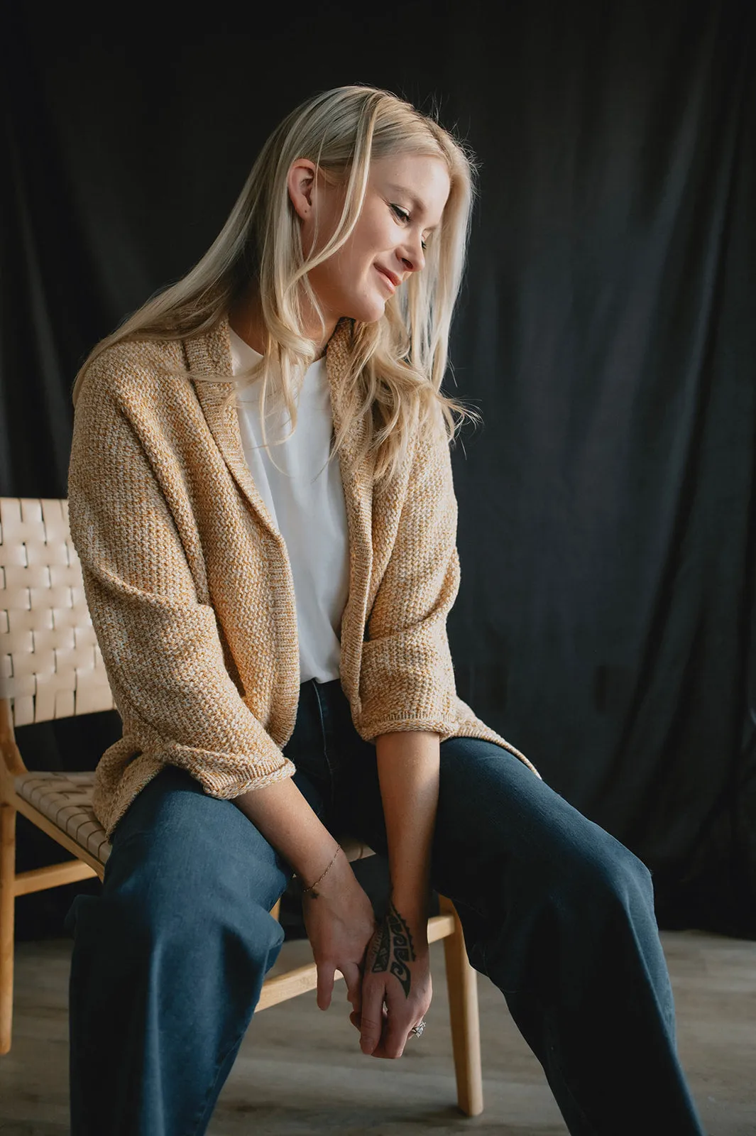 The Erinn Boyfriend Cardigan - Harvest