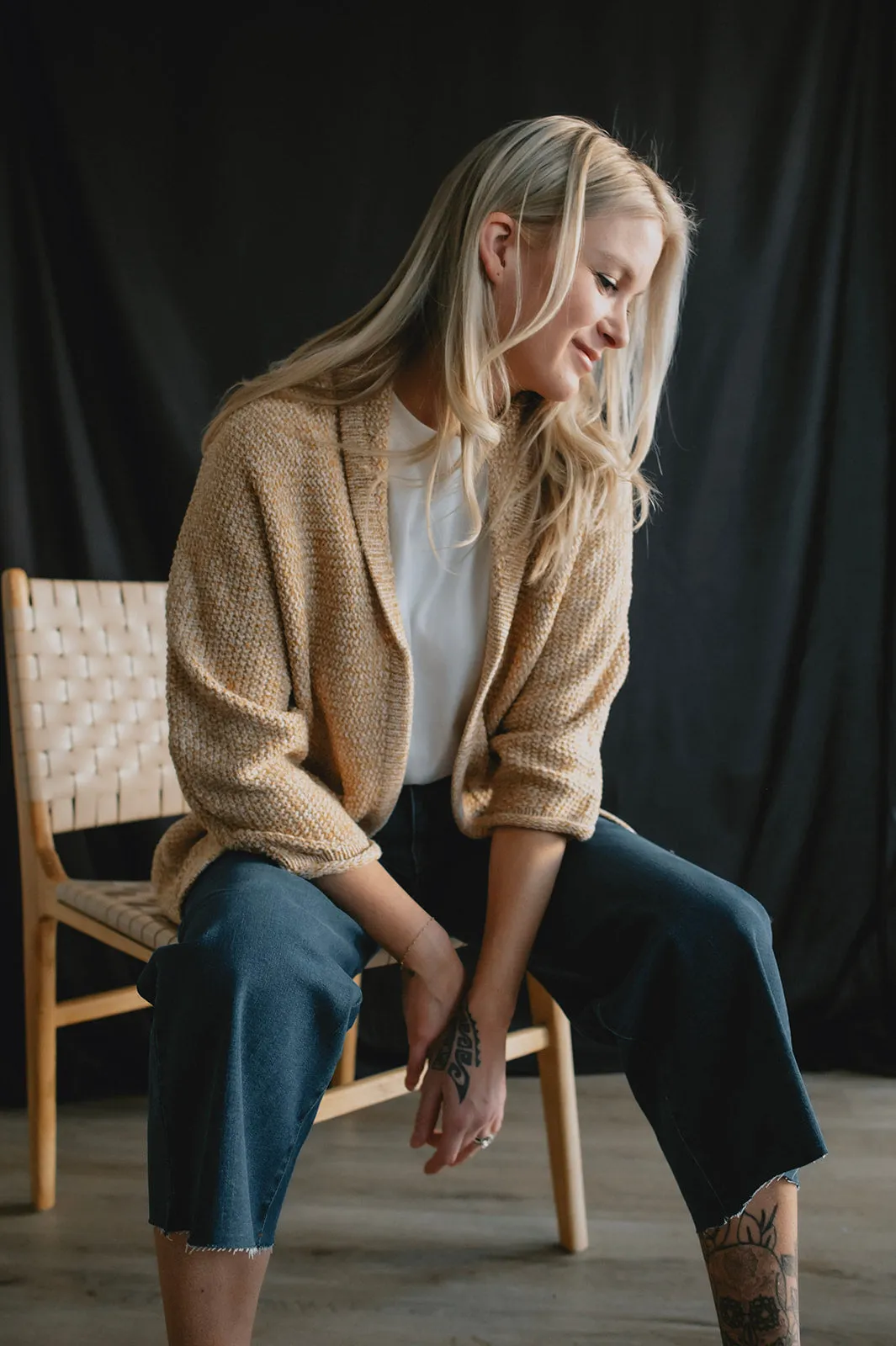 The Erinn Boyfriend Cardigan - Harvest