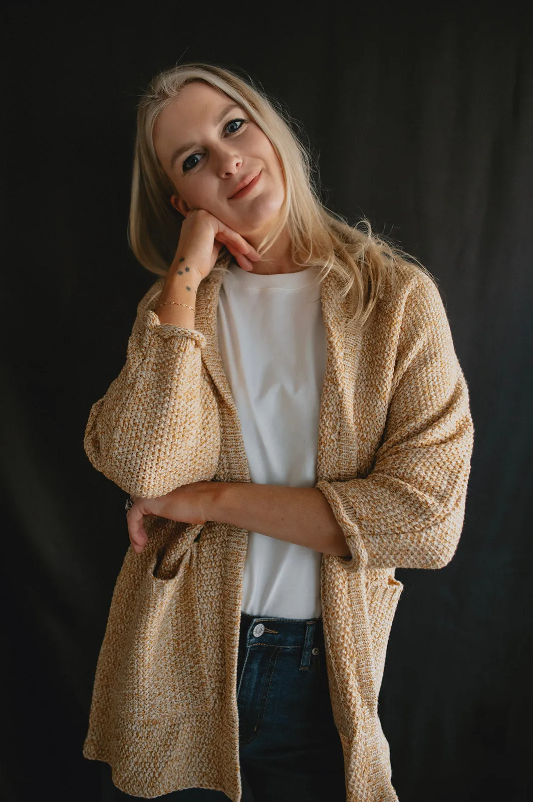 The Erinn Boyfriend Cardigan - Harvest