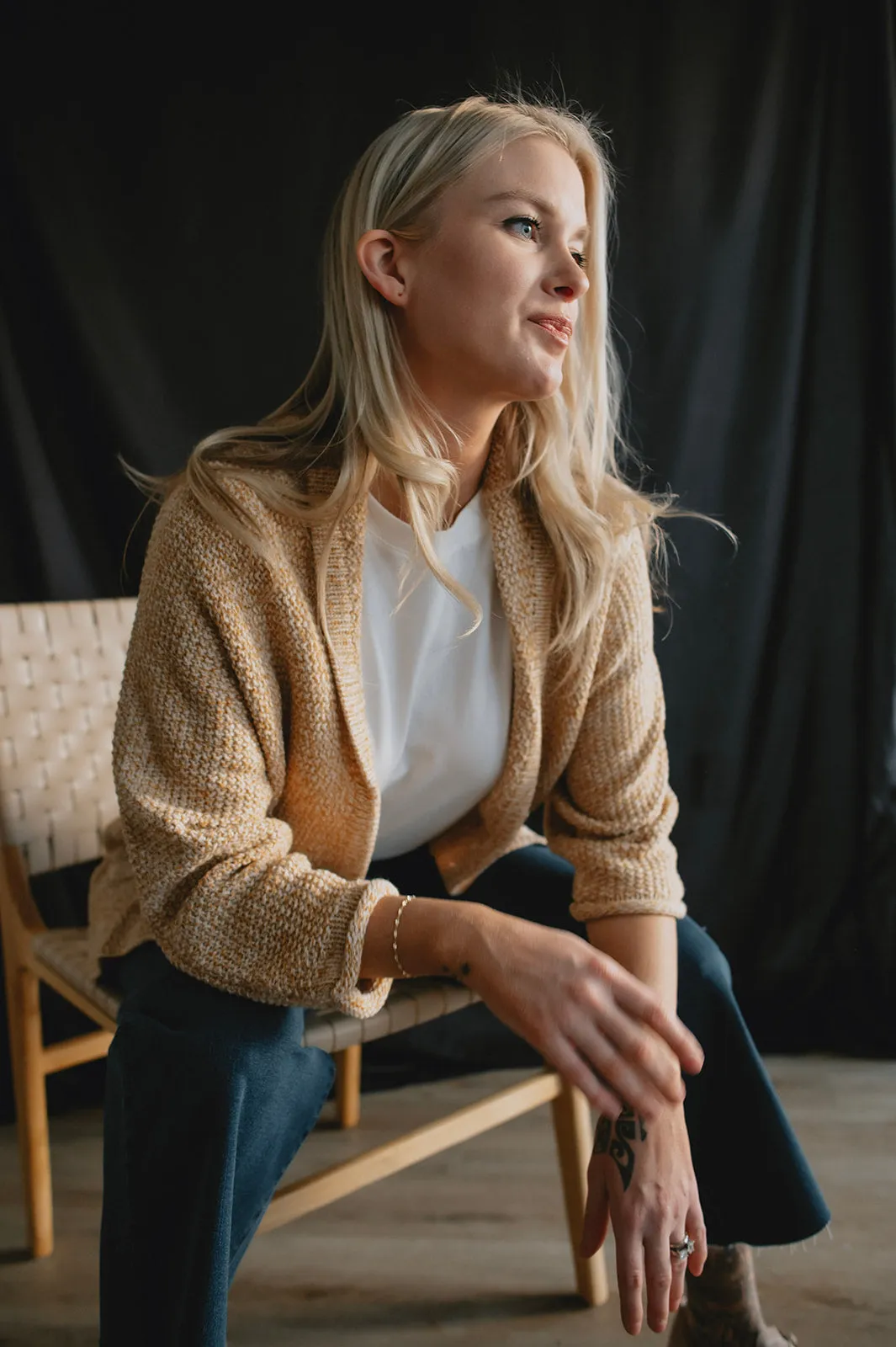 The Erinn Boyfriend Cardigan - Harvest