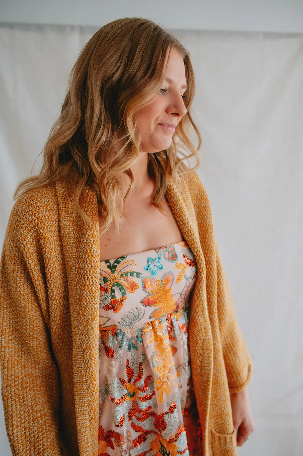 The Erinn Boyfriend Cardigan - Harvest