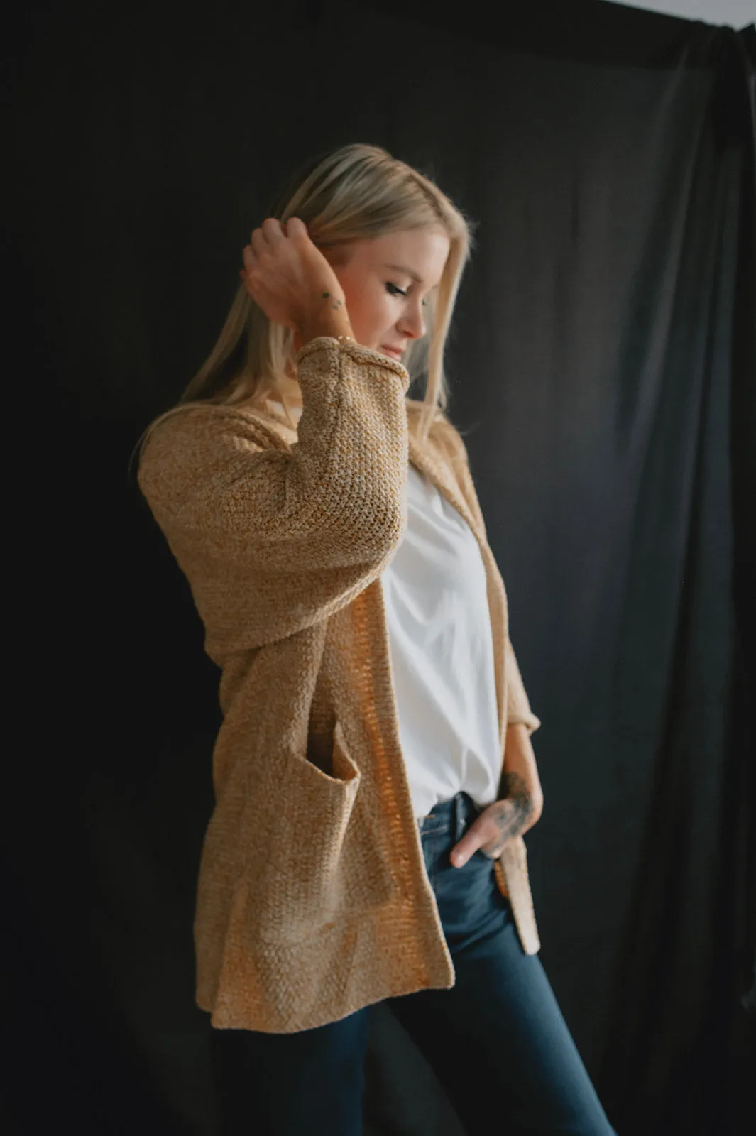 The Erinn Boyfriend Cardigan - Harvest