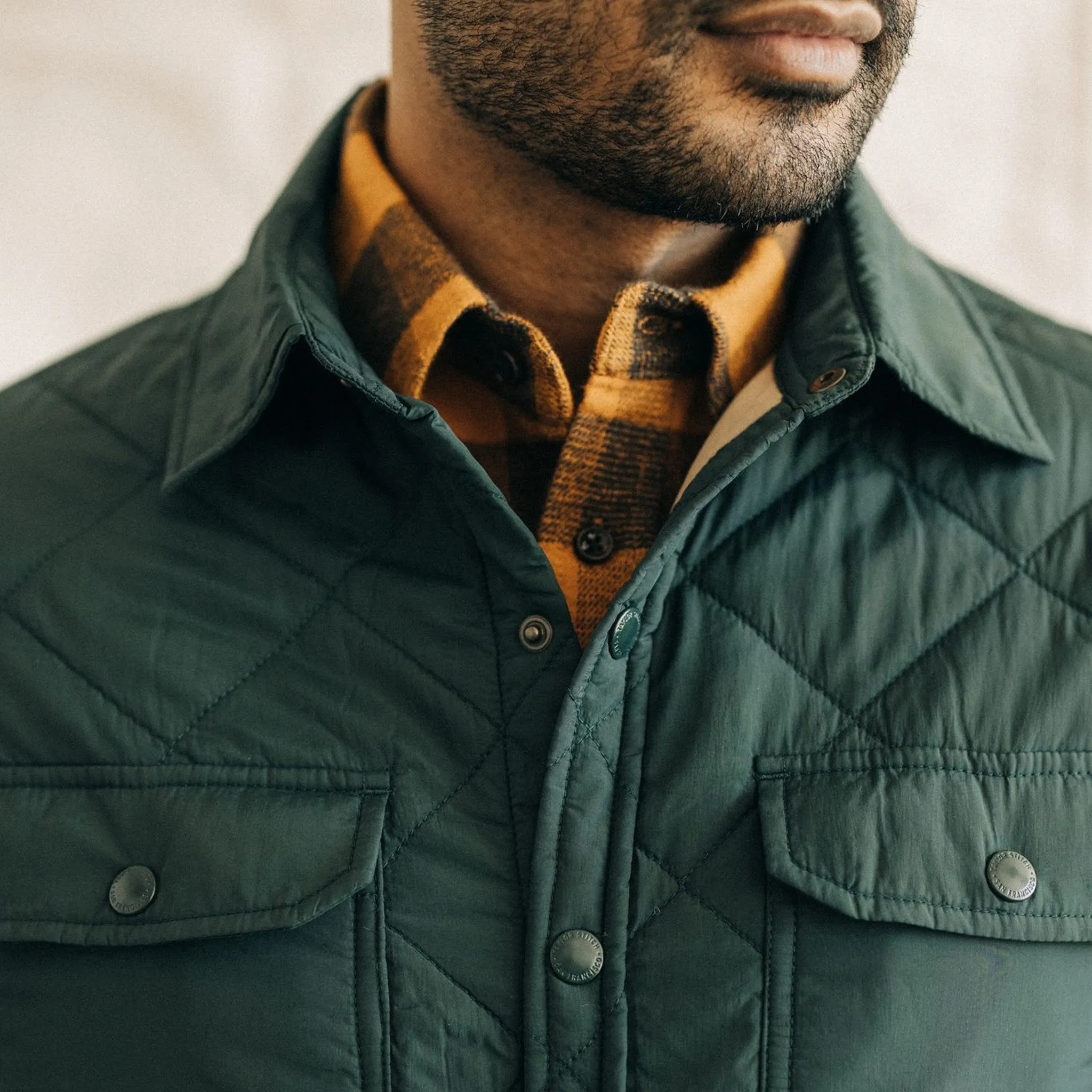 The Miller Shirt Jacket in Conifer