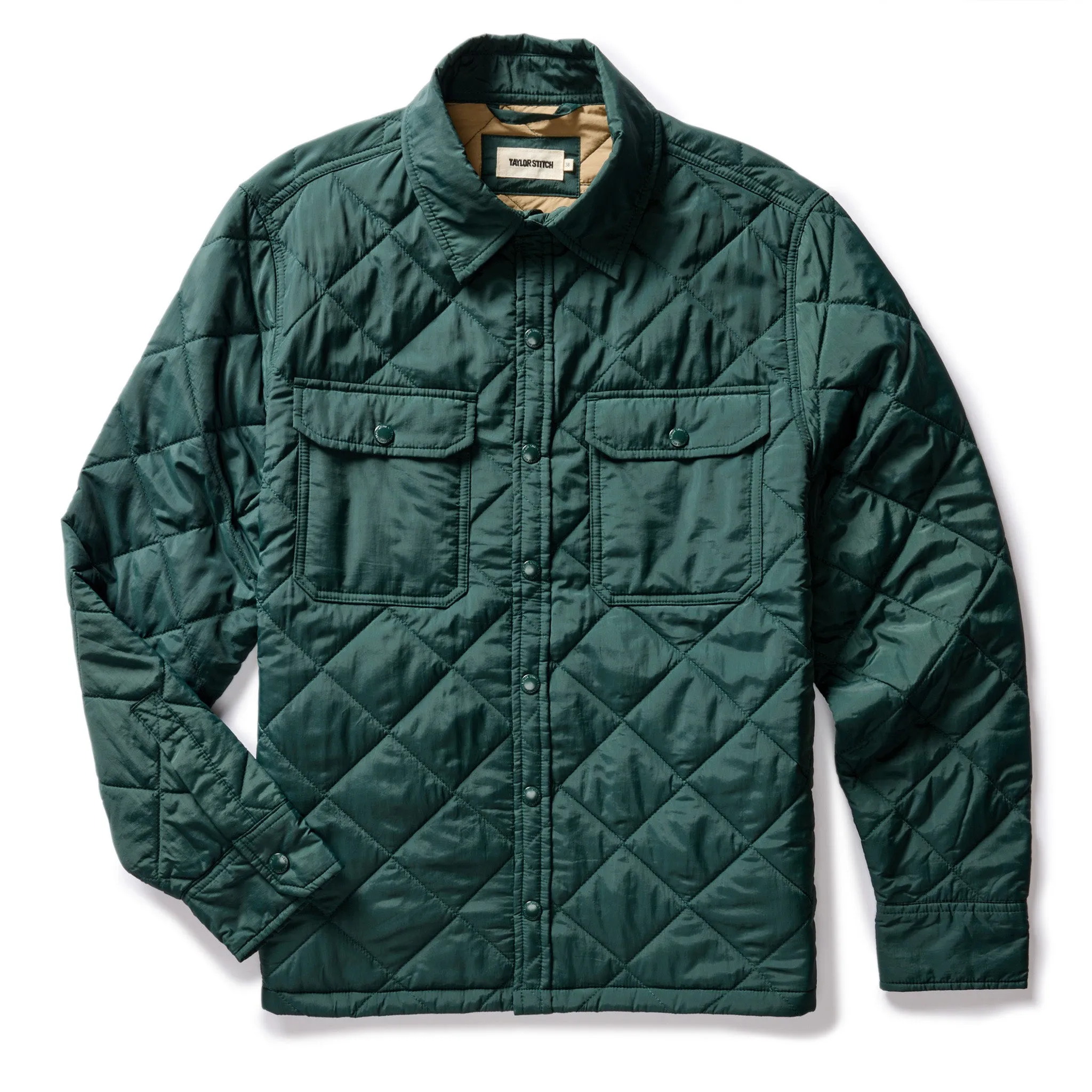 The Miller Shirt Jacket in Conifer