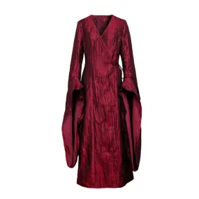 The Red Woman Dress Robe