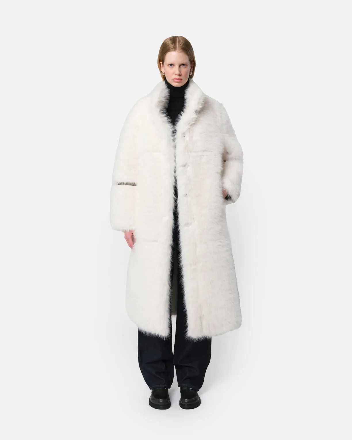 Tilly Coat Sage, Blanc