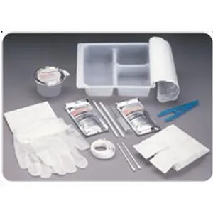 Tracheostomy Care Tray with Peroxide and Saline