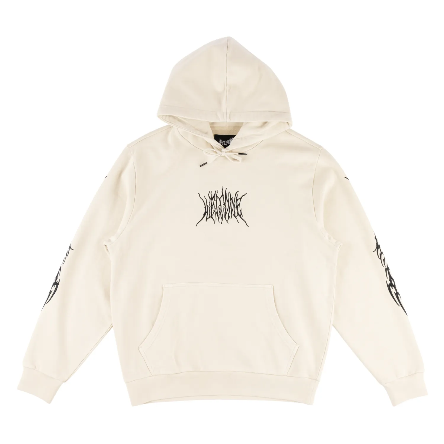 Tribe Embroidered Pigment-Dyed Hoodie