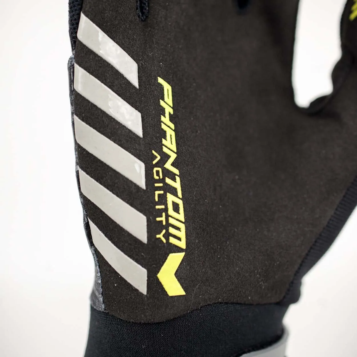 Valken Phantom Agility Full Finger Gloves - Grey/Black - XXL