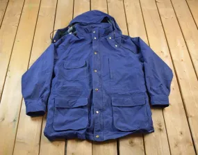 Vintage 1990s Eddie Bauer Blanket Lined Windbreaker Jacket