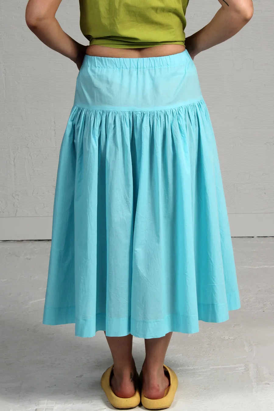 Voile Viv Skirt - blue