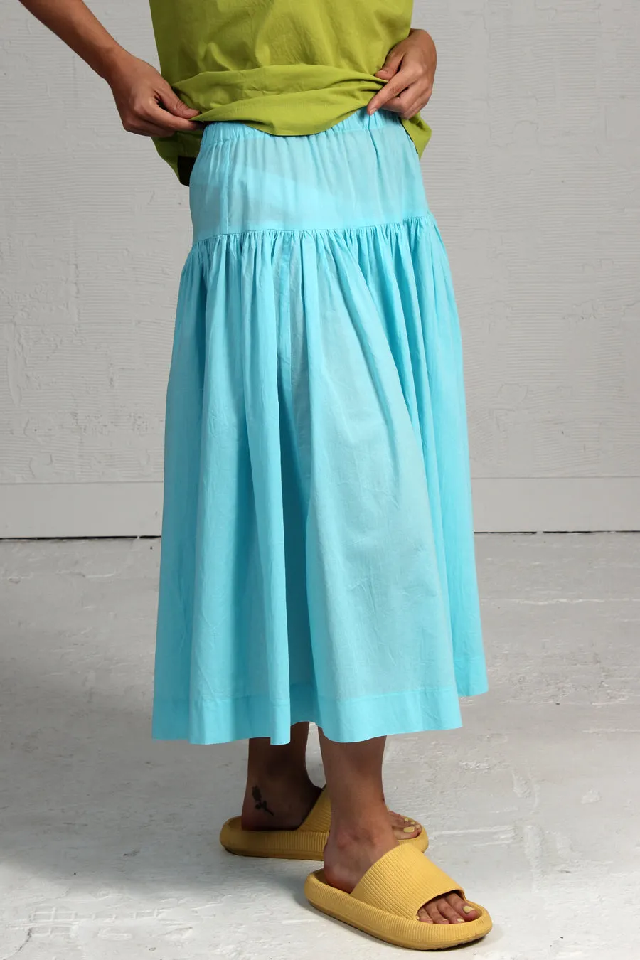 Voile Viv Skirt - blue