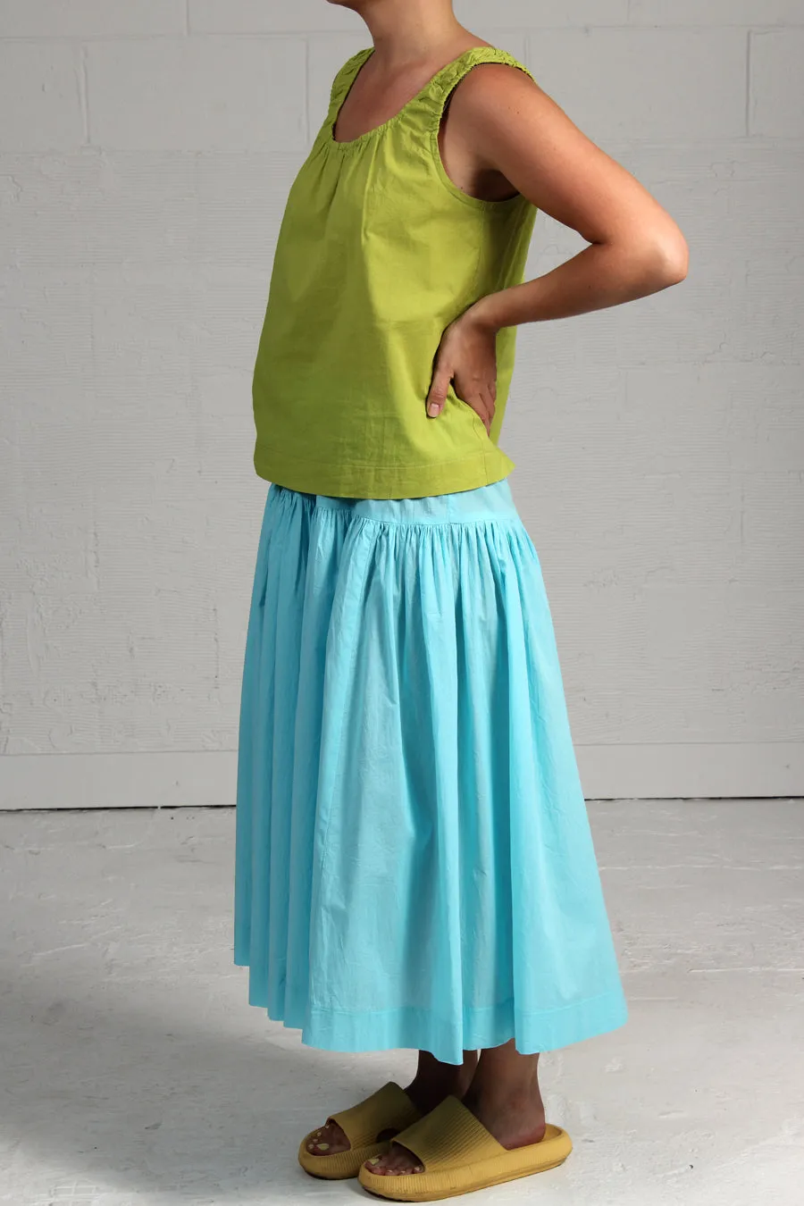 Voile Viv Skirt - blue