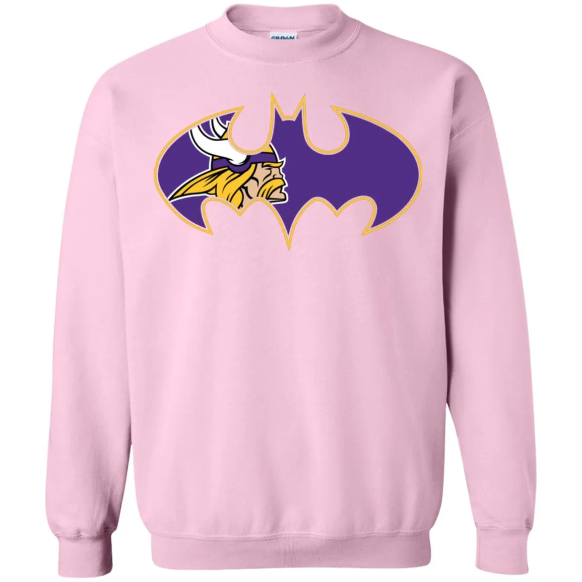 We Are The Minnesota Vikings Batman Nfl Mashup Crewneck Pullover Sweatshirt