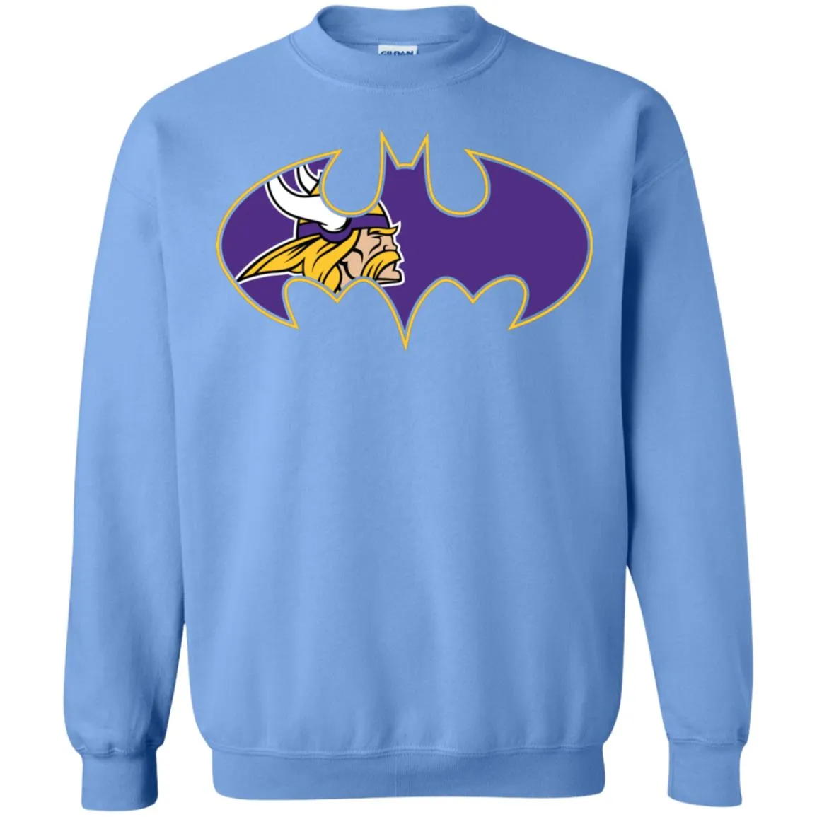 We Are The Minnesota Vikings Batman Nfl Mashup Crewneck Pullover Sweatshirt