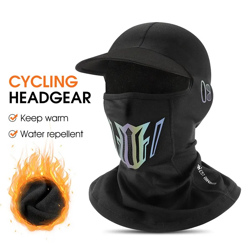 Winter Cycling Cap Men Women Sport Scarf Balaclava Neck Warmer Windproof Ski Bicycle Motorcycle Running Headwear