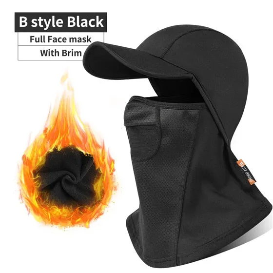 Winter Cycling Cap Men Women Sport Scarf Balaclava Neck Warmer Windproof Ski Bicycle Motorcycle Running Headwear