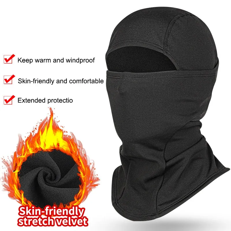 Winter Cycling Cap Men Women Sport Scarf Balaclava Neck Warmer Windproof Ski Bicycle Motorcycle Running Headwear