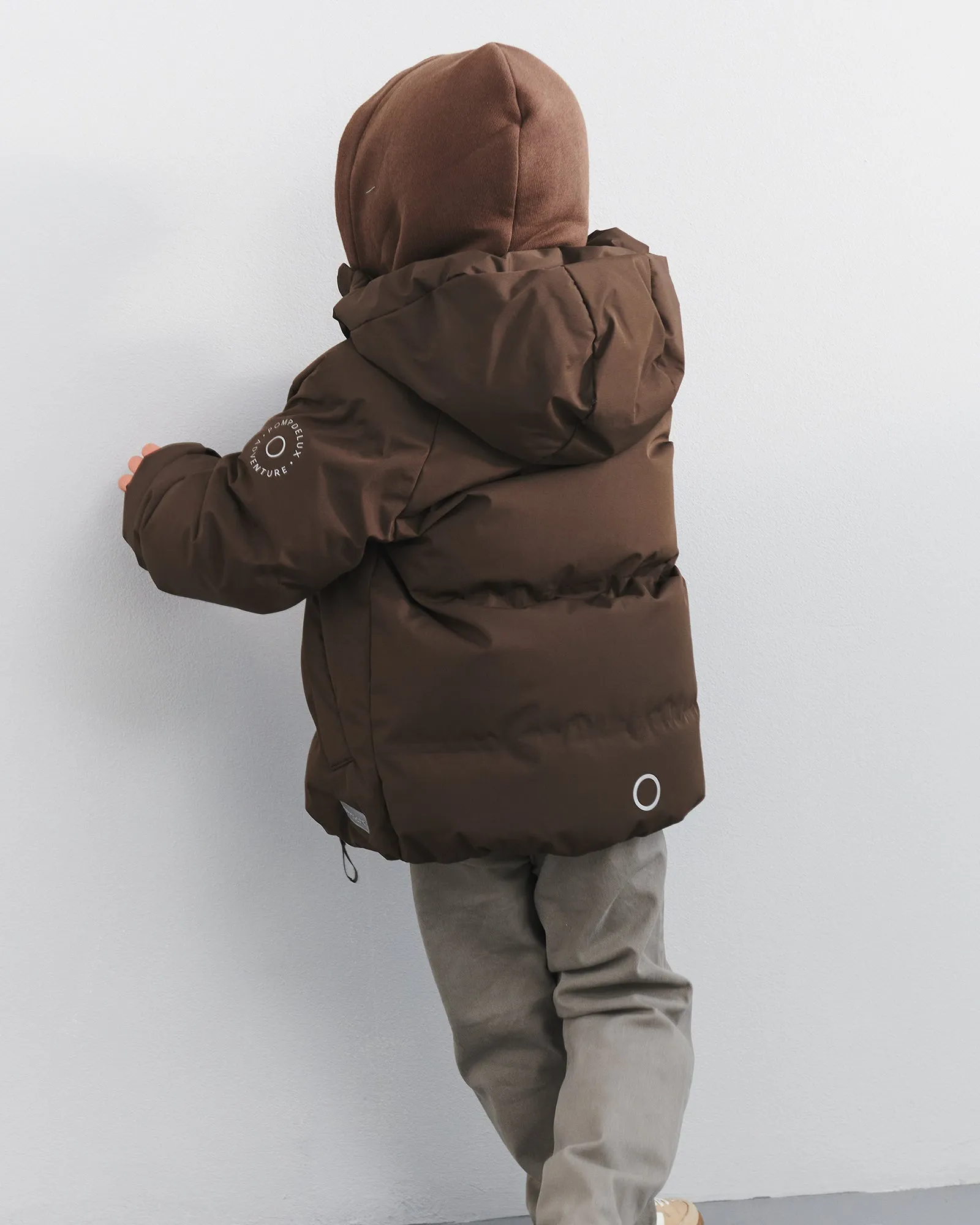 Winter Puffer Jacket - Kids - Dark Earth